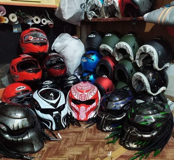 Anti Tilang, Helm Modifikasi ala Negeri Aing