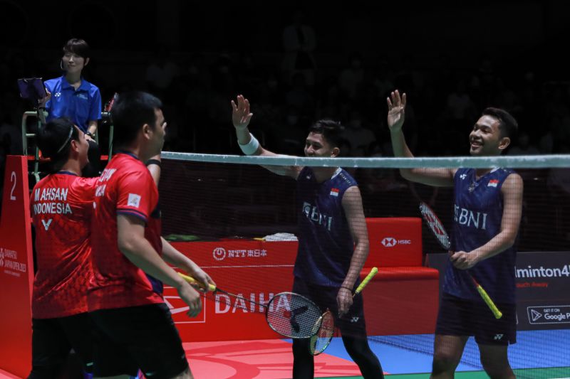 2 Wakil Indonesia Segel Tiket Semifinal Japan Open 2023