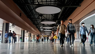 KAI Commuter Resmi Operasikan Peron Jalur 2 Stasiun Tanah Abang Baru 