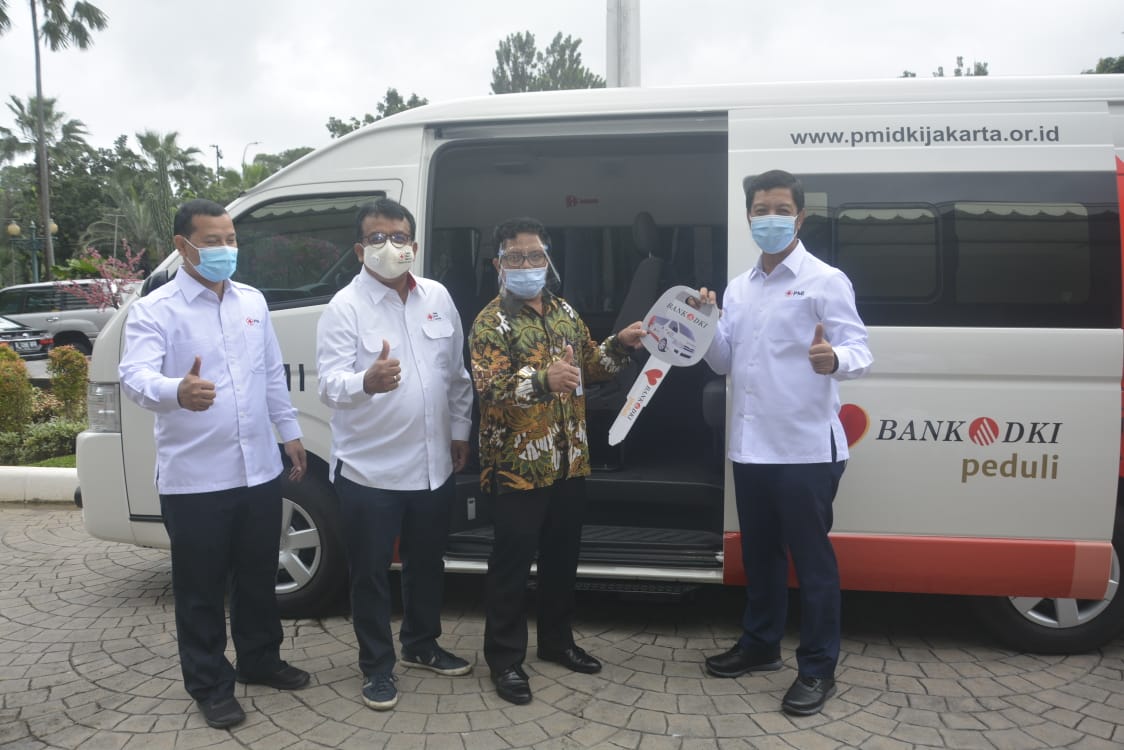 PMI DKI Jakarta Dapat Tambahan Satu Unit Mobil Khusus Donor Darah