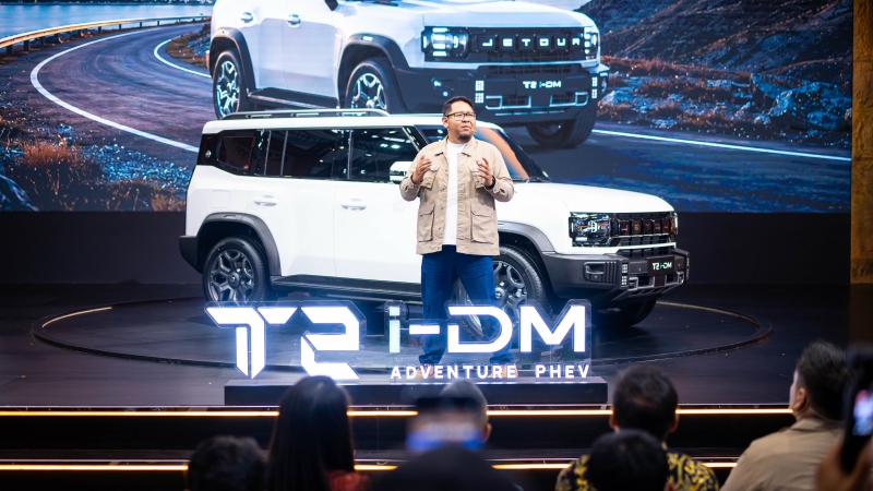 JETOUR T2 i-DM Meluncur di GIIAS 2026, Klaim Jarak Tempuh Tembus 1.200 Km