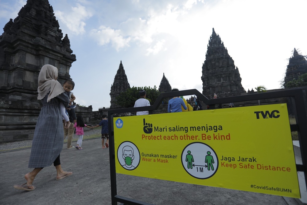 Ada beberapa protokol kesehatan yang harus dipatuhi. (Foto: Mp/Rizki Fitrianto)