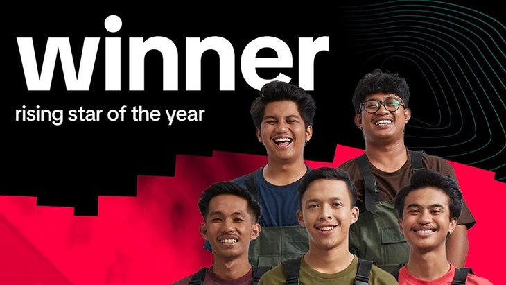 Pandawara Group 'Bersihkan' 3 Penghargaan TikTok Awards Indonesia 2023