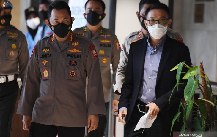 Ini Kata Kapolri Soal Pembongkaran Jalur Khusus Sepeda Sudirman-Thamrin