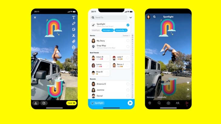 Snapchat Hadirkan 'Spotlight' Untuk Libas TikTok ?