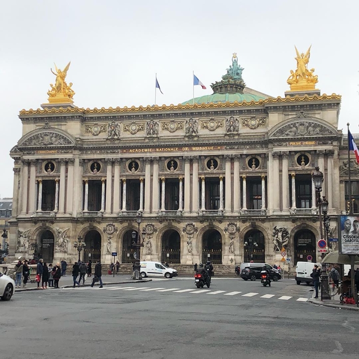 Palais Garnier Opera House. (Foto: instagram.com/pariswithscott)