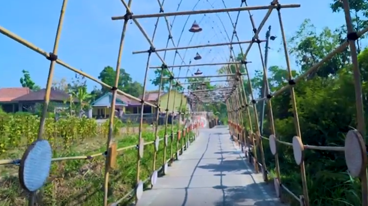 Tradisi Kenduri Palawija di Lereng Merapi Boyolali. (Screenshoot YouTube)