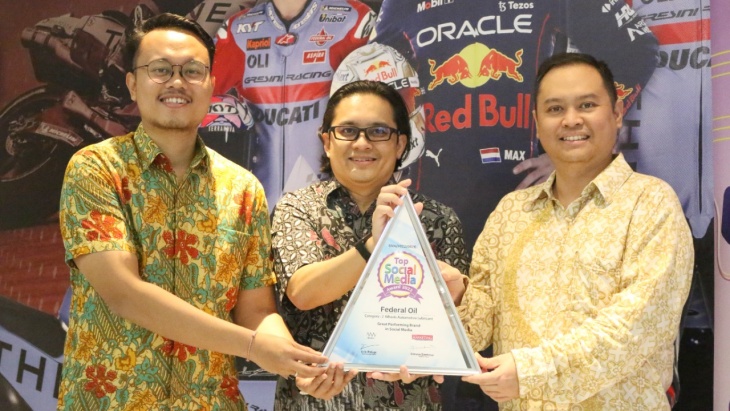 Optimalkan Interaksi dengan Konsumen, Federal Oil Raih Social Media Award 2022