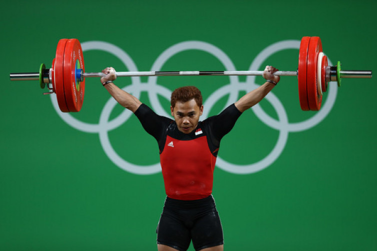 Lifter Andalan Indonesia Eko Yuli Sumbang Emas ke-5