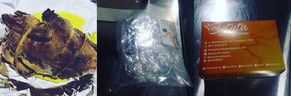 Ayam betutu ibu rai kalam