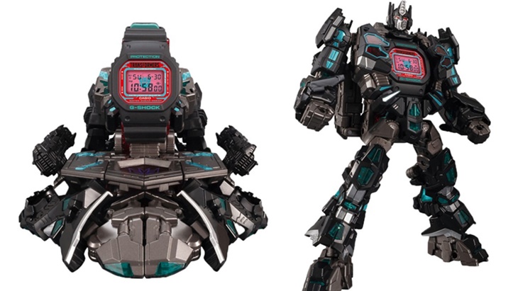 Master Nemesis Optimus Prime, Kolaborasi Terkini G-SHOCK x Transformer