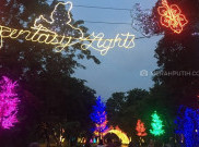 Fantasy Light, Wahana Baru Nan Instagramable di Dufan Pada Malam Hari