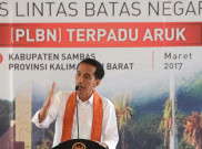 Jokowi Resmikan PLBN Terpadu Aruk