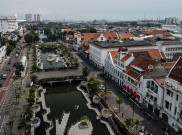 Antisipasi Penyebaran Virus Corona, Kawasan Wisata Kota Tua Sepi
