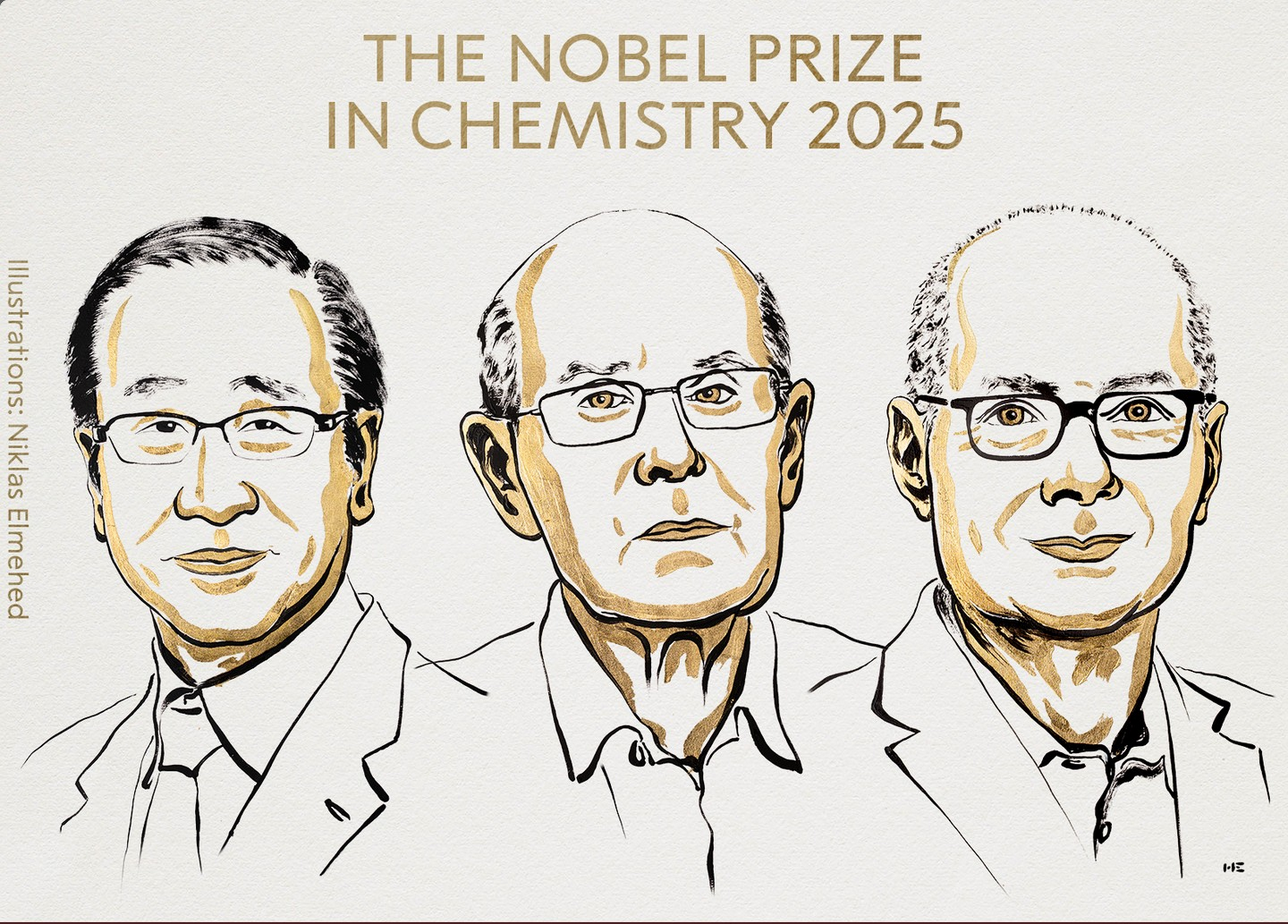 Ilmuwan Peneliti Material Baru Terima Hadiah Nobel Kimia, Temuannya Dapat Bantu Selamatkan Planet