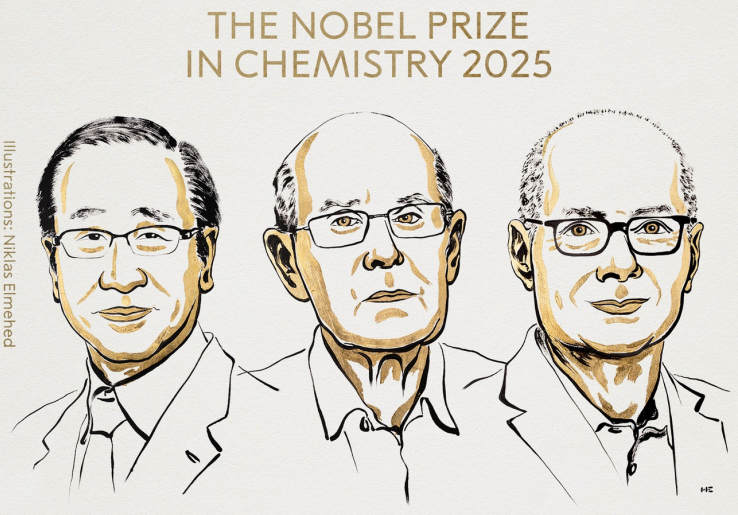 Ilmuwan Peneliti Material Baru Terima Hadiah Nobel Kimia, Temuannya Dapat Bantu Selamatkan Planet