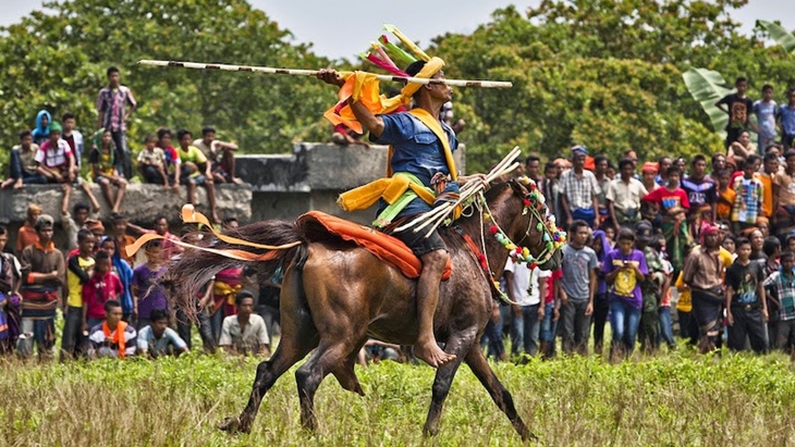 Mengulik Asal Usul Tradisi Perang Pasola di Sumba Barat