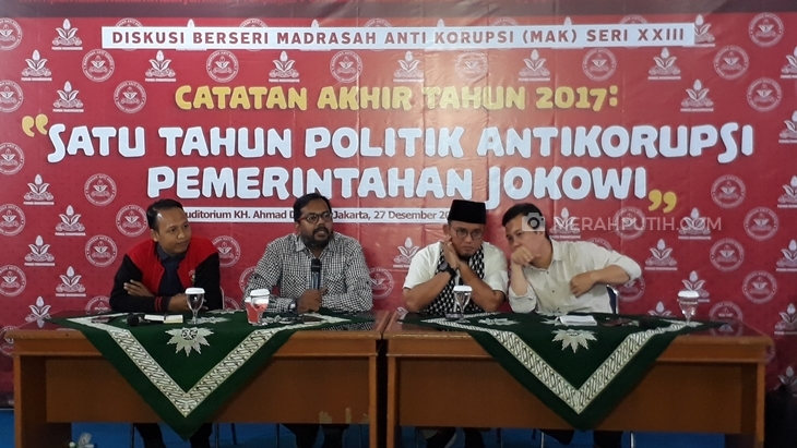 Kekecewaan Aktivis Antikorupsi terhadap Pemerintahan Jokowi