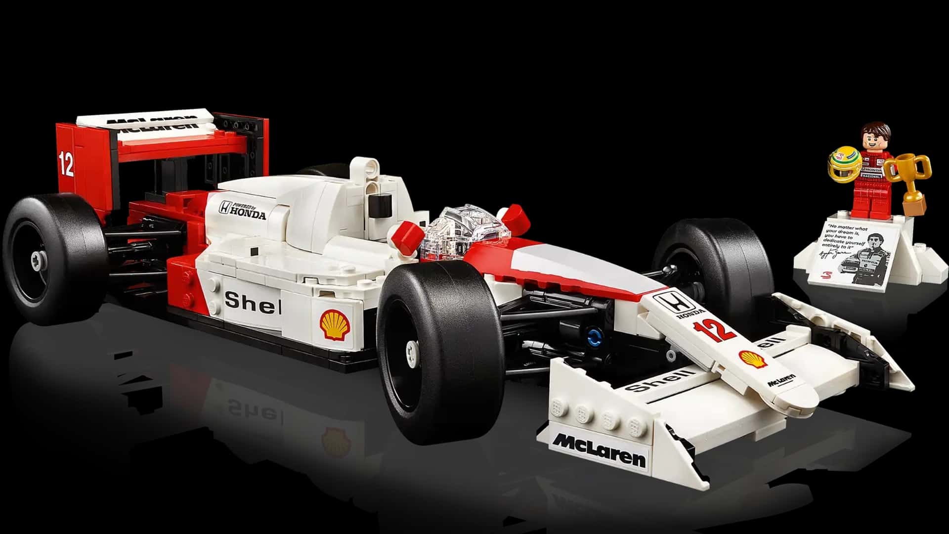 LEGO Luncurkan Kit Mobil F1 McLaren Ayrton Senna