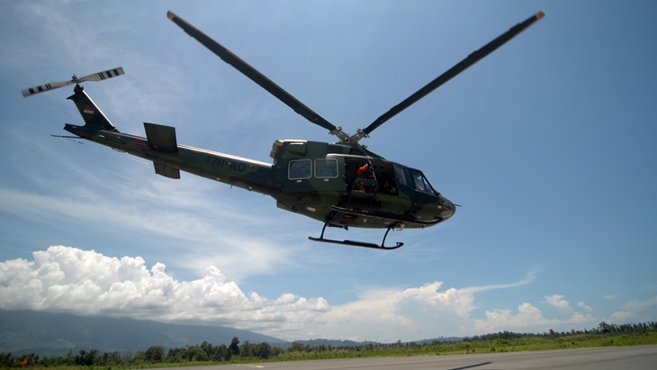 Helikopter Tempur TNI AD, (ANTARA FOTO/Zainuddin MN)