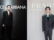 Intip Penampilan Doyoung dan Jaehyun NCT di Milano Fashion Week SS 2024
