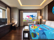 Kamar Hotel Bertema Pinkfong Baby Shark Hadir di Senayan