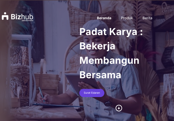 Cara Daftar Bantuan UMKM TKM Pemula dan Padat Karya 2025 di Bizhub Kemnaker