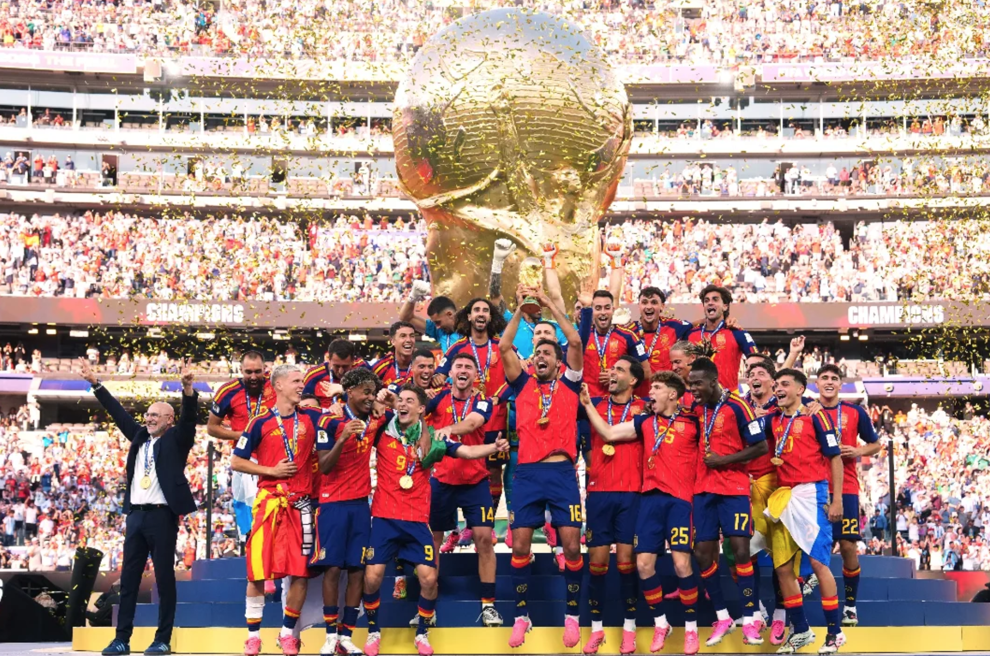 Perjalanan Timnas Spanyol Sabet Piala Dunia 2026, Kawinkan Dua Gelar