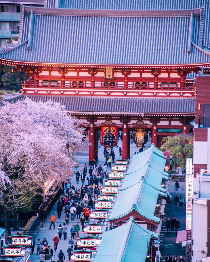 Senso-ji. (Foto: instagram.com/loulou_ginsarah)