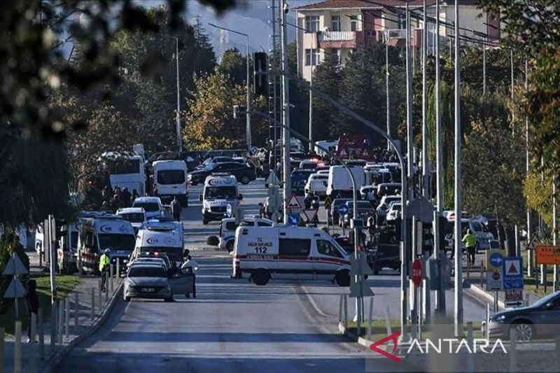 Teroris Serang Fasilitas TAI di Ankara, Presiden Erdogan: 4 Tewas 14 Luka-Luka