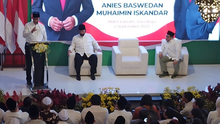 Anies Singgung Hengkangnya Partai Demokrat saat Deklarasi dengan Cak Imin