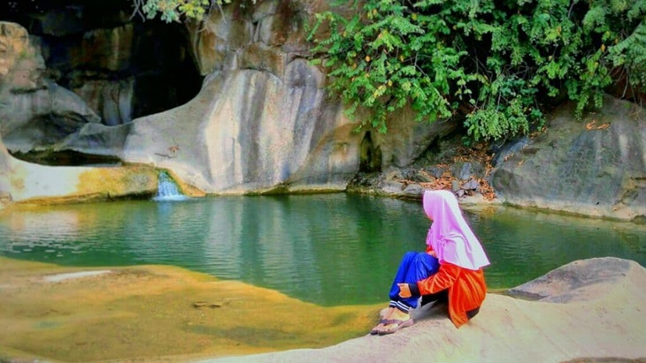 Suasana di salah satu spot Kedung Goro. (Instagram/@mulyani.sri_)