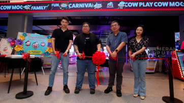 Momen Soft Opening Cow Play Cow Moo (CPCM) di Lippo Mall Nusantara Semanggi Jakarta