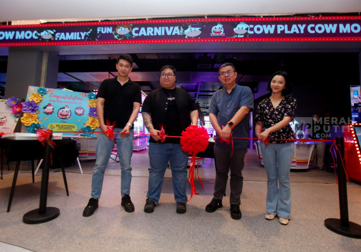 Momen Soft Opening Cow Play Cow Moo (CPCM) di Lippo Mall Nusantara Semanggi Jakarta