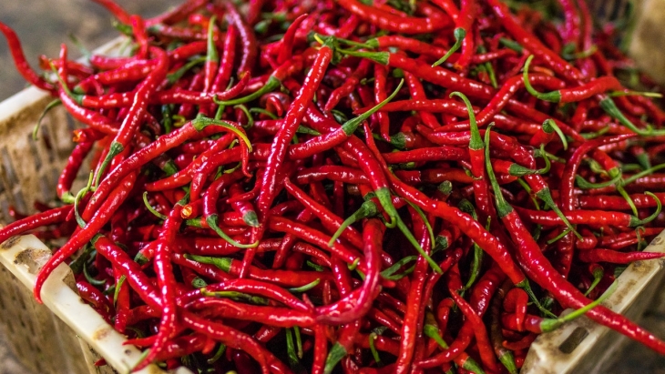 Makan pedas bermanfaat.  (Foto- pexels.com/Artem Beliaikin)