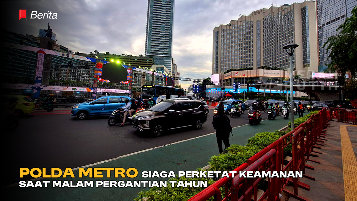 Polda Metro Siaga Perketat Keamanan saat Malam Pergantian Tahun