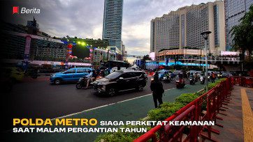 Polda Metro Siaga Perketat Keamanan saat Malam Pergantian Tahun
