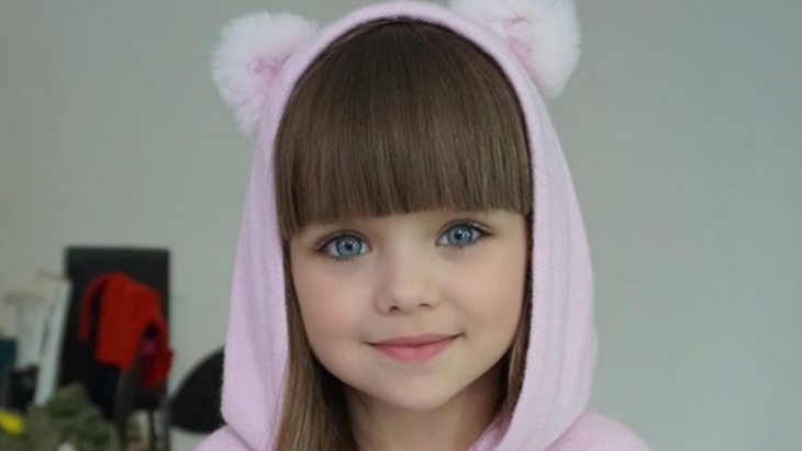 Gemash! Bocah Berusia 6 Tahun ini Jadi Anak Tercantik Didunia, Siapa Yah Dia?