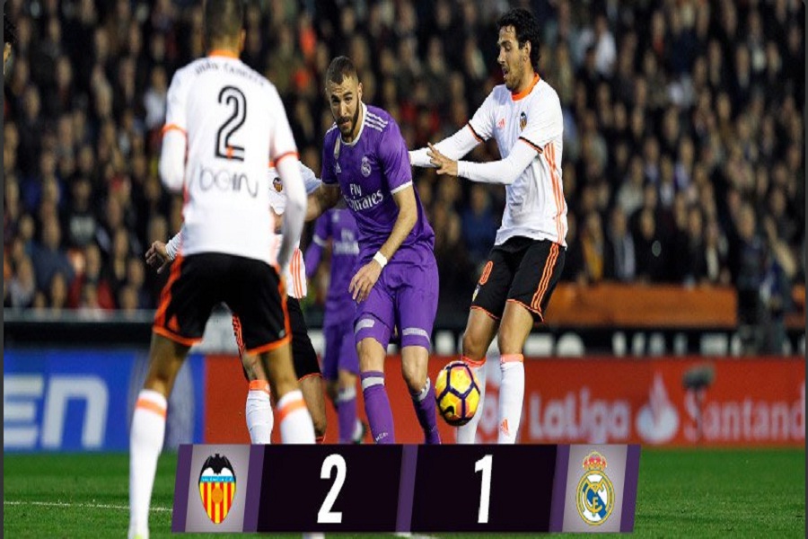 Kalah dari Valencia, Real Madrid Masih Bercokol di Puncak Klasemen