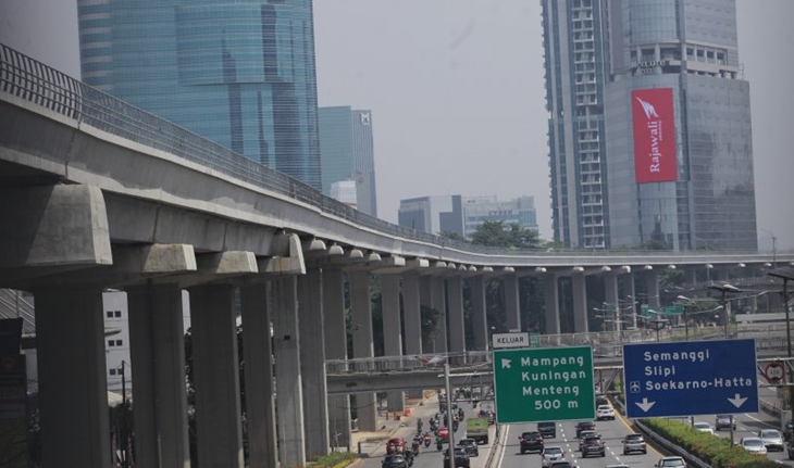 LRT Jabodebek Tubrukan di Munjul, Damkar: Kereta Kosongan
