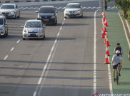 Ditlantas Polda Metro Gamang Soal Rencana Permanenkan Jalur Sepeda Thamrin