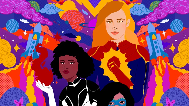 Kolaborasi Seniman Indonesia untuk Poster Spesial ‘The Marvels’