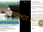 [HOAKS atau FAKTA] : Cara Mendapatkan Uang Rp 125 Juta dari BPJS Kesehatan