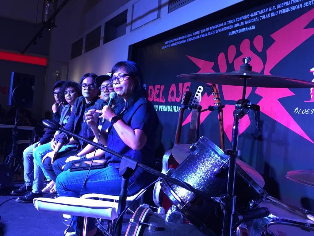 Diskusi Del Aje, Kawal Pembatalan RUU Permusikan