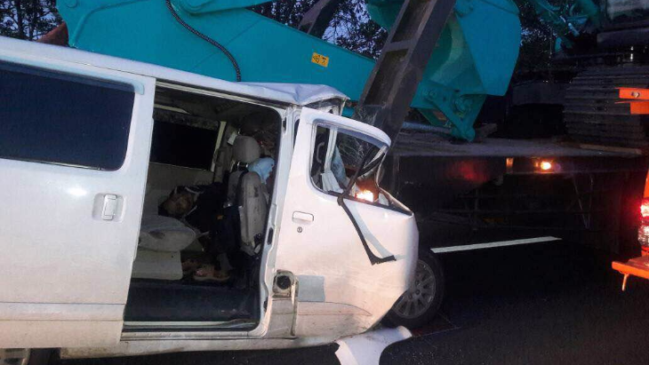 Kecelakaan Tol Kanci Pejagan Tiga Orang Tewas