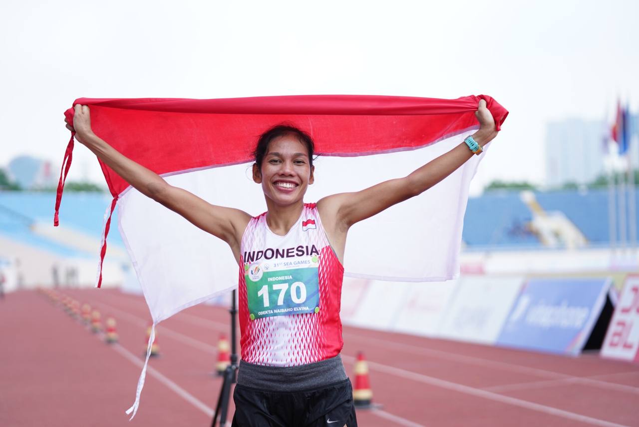 Odekta Elvina Naibaho. (NOC Indonesia/M Rifqi)