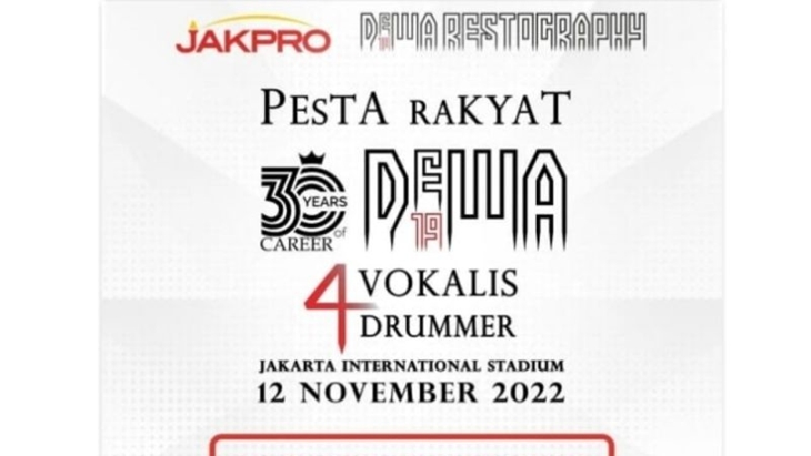 Polda Metro Sebut Konser Dewa 19 di JIS Belum Kantongi Izin Kepolisian