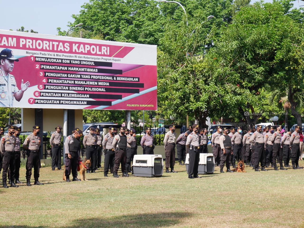 Amankan Lokasi Debat Gibran Vs Bagyo, Polresta Surakarta Terjunkan 250 Personel
