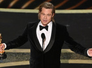 Menang Best Supporting Actor, Brad Pitt Dedikasikan Piala untuk Anak-Anaknya