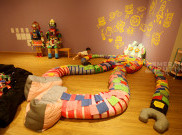 Melihat Pameran Kids Biennale Indonesia 2025 Bertajuk Tumbuh Tanpa Takut di Galeri Nasional